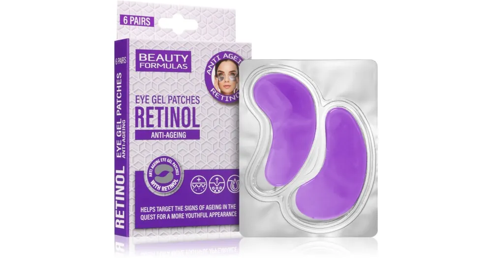 Csak ma Beauty FormulasRetinol feszesítő géles párnácskák a szemek alá retinollal