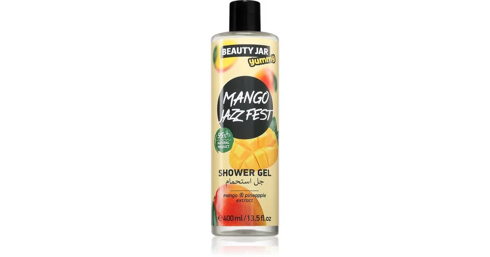Beauty JarYummy Mango Jazz Fest regeneráló tusfürdő gél Korlátozott ajánlat