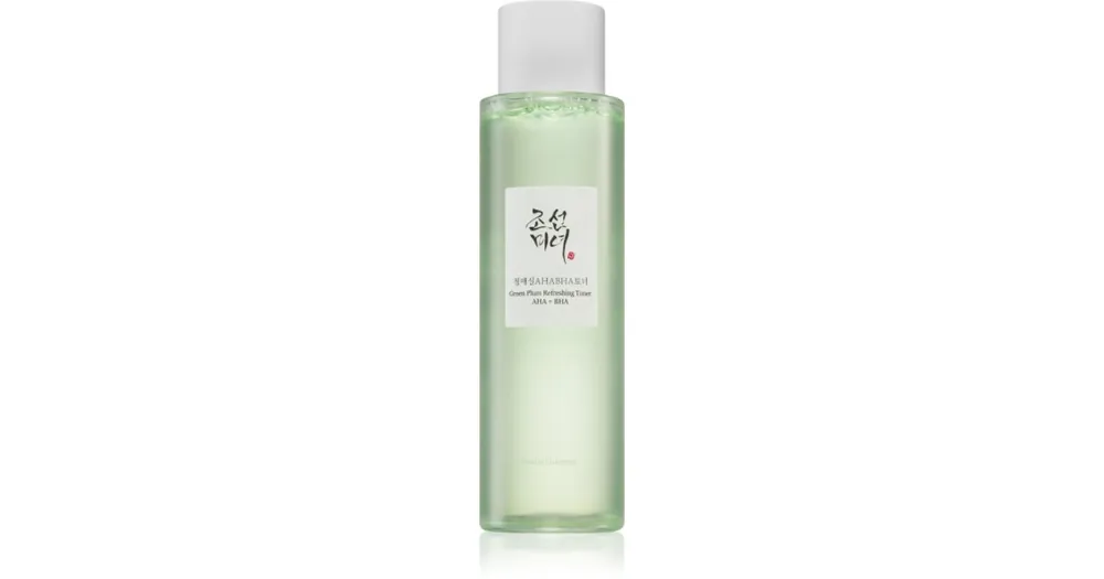 Utolsó esély Beauty of JoseonGreen Plum Refreshing Toner AHA + BHA gyengéd bőrhámlasztó tonik mindennapi használatra