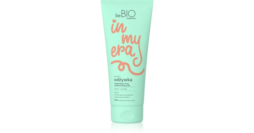beBIOIn My Era Natural Smoothing kisimító kondicionáló a fénylő és selymes hajért Újdonság