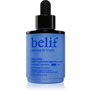 Kiárusítás belifSuper Drops Multi-7 Hyaluronic Hydrating Serum mélyen tápláló és hidratáló szérum feszesítő hatással