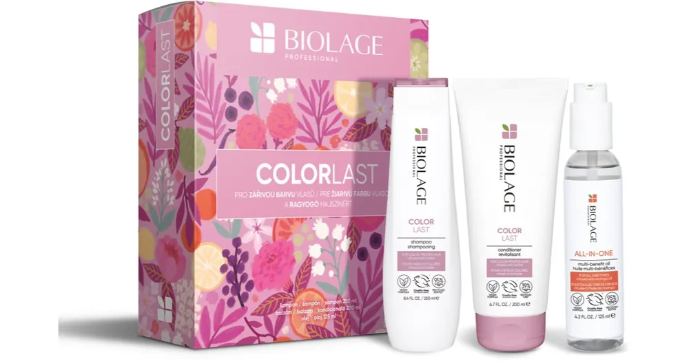 Végkiárusítás BiolageEssentials ColorLast ajándékszett festett hajra