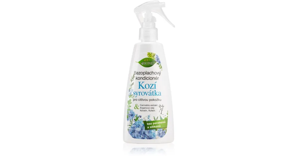 Szezonális akció Bione CosmeticsGoat Whey öblítést nem igénylő spray kondicionáló