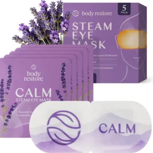 Korlátozott ajánlat Body RestoreSteam Eye Mask Lavender szemmaszk levendula illatú