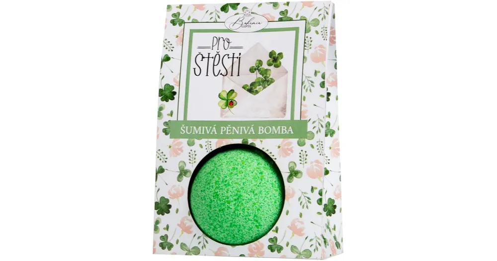 Bohemia GiftsBath Bombs Good Luck fürdőgolyó Újdonság