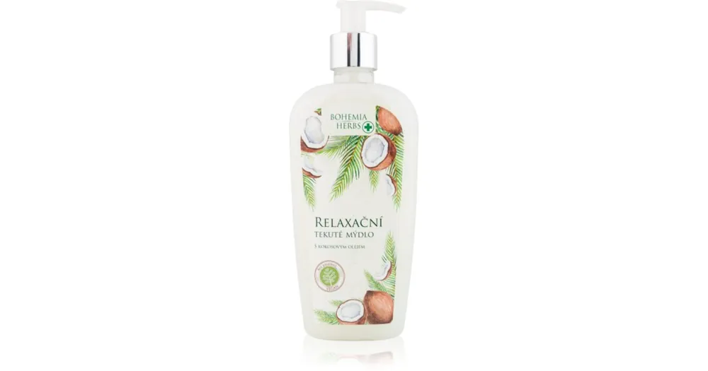Bohemia GiftsBohemia Herbs Coconut Oil folyékony szappan Kihagyhatatlan ajánlat