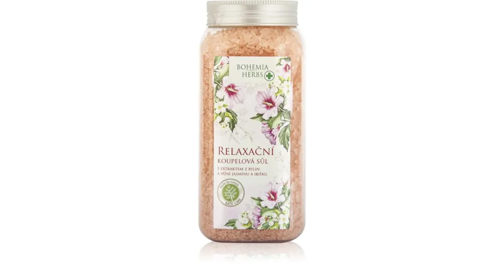 Bohemia GiftsBohemia Herbs Jasmine & Hibiscus fürdősó Olcsóbb