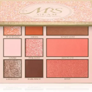 Végkiárusítás BPerfectMrs Glam Snatched Mini Palette multifunkciós arc paletta az arcra