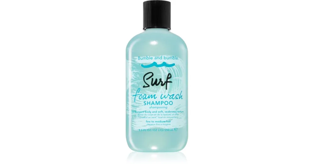 Gyors kiszállítás Bumble and bumbleSurf Foam Wash Shampoo sampon napi hajmosásra beach hatásért