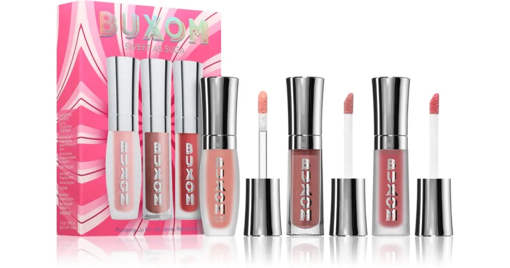 Ajánlat BuxomSWEET AS SUGA PLUMPING LIP KIT ajándékszett