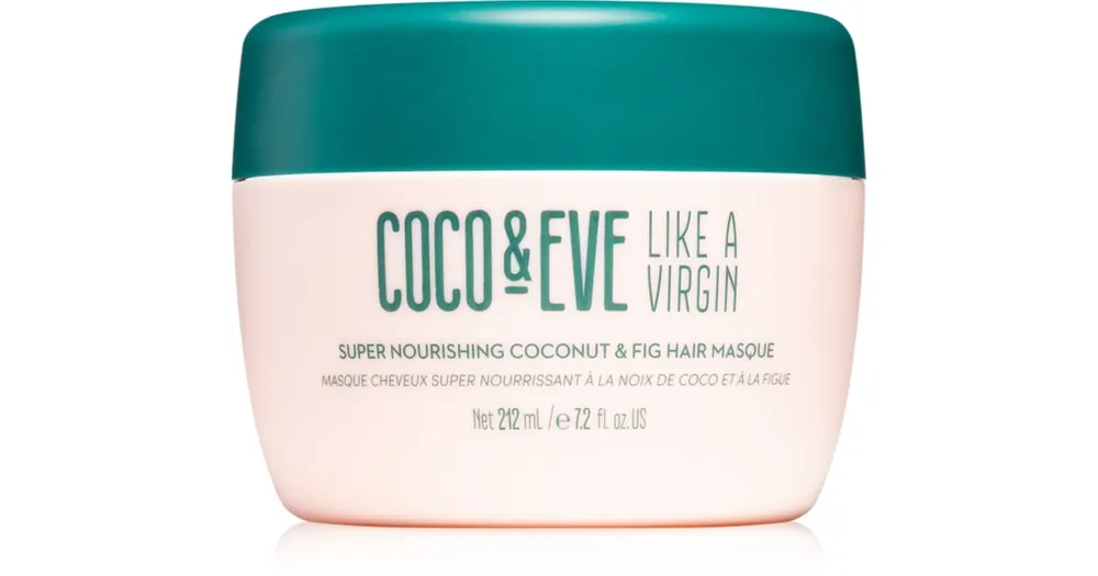 Coco & EveLike A Virgin Super Nourishing Coconut & Fig Hair Masque mélyen tápláló maszk a fénylő és selymes hajért Olcsóbb
