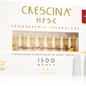 Exkluzív ajánlat CrescinaTransdermic 1300 Re-Growth hajnövekedést serkentő ápolás hölgyeknek