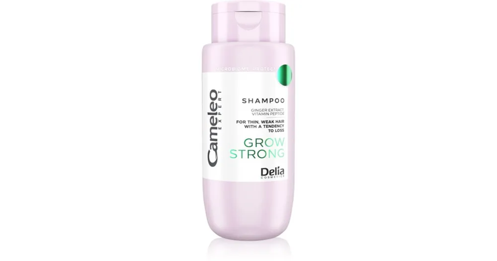 Delia CosmeticsCameleo Expert Grow Strong Shampoo erősítő sampon a gyenge, hullásra hajlamos hajra Biztonságos fizetés