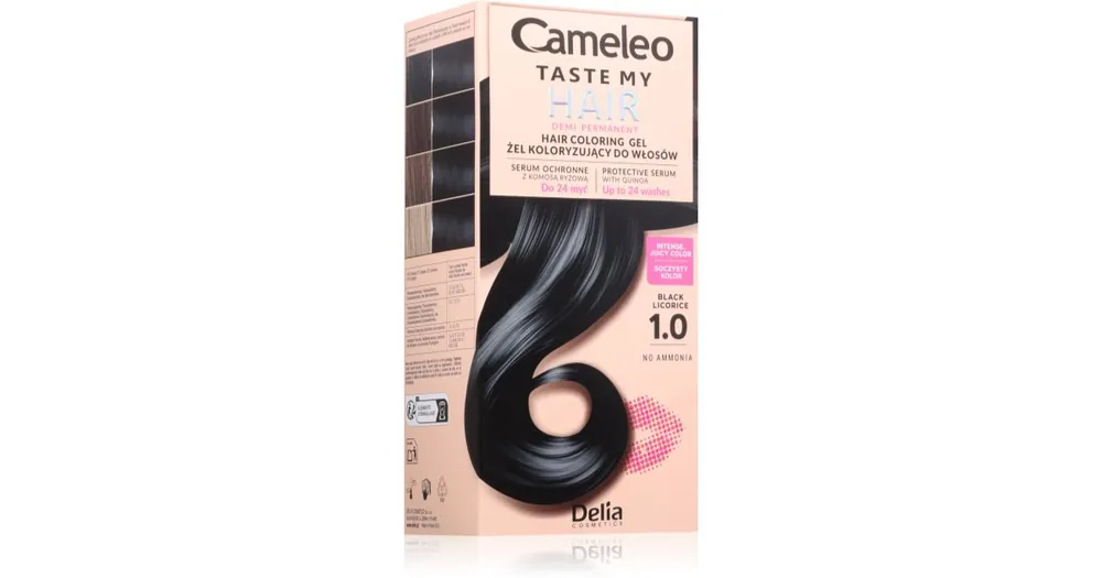 Olcsóbb Delia CosmeticsCameleo Taste My Hair féltartós hajfesték