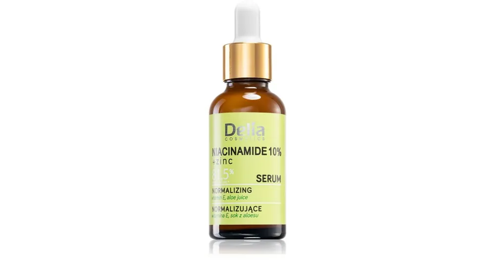 Delia CosmeticsNiacinamide 10% + zinc regeneráló szérum arcra, nyakra és dekoltázsra Biztonságos fizetés