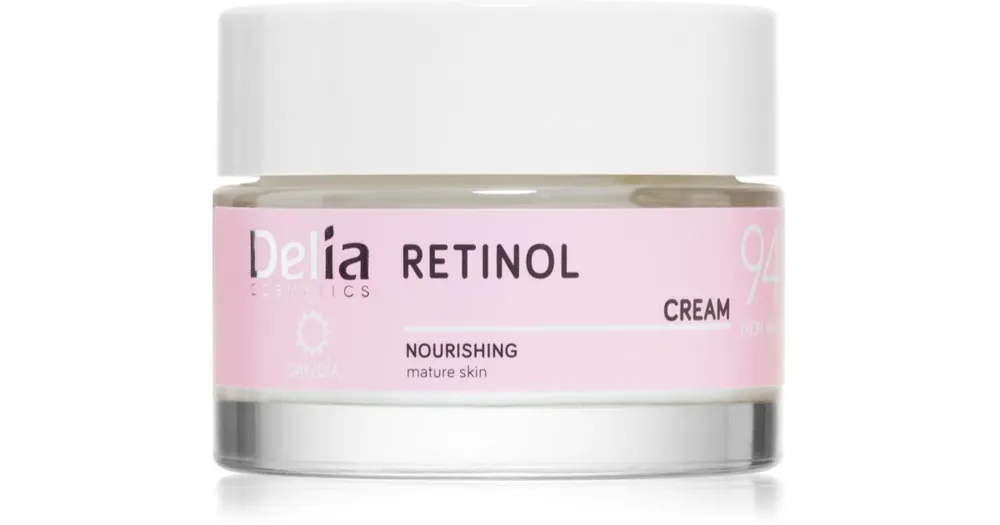 Delia CosmeticsRetinol Nourishing Day Cream tápláló nappali krém retinollal Különleges ajánlat