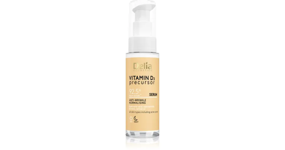 Delia CosmeticsVitamin D3 Precursor ránctalanító szérum Népszerű