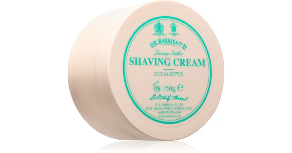 Csak ma D.R. HarrisShaving Cream Eucalyptus borotválkozási krém