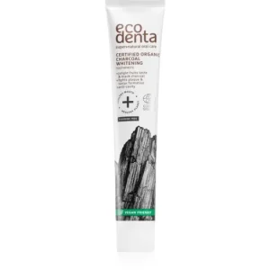 Árcsökkenés EcodentaCertified Organic Charcoal whitening fehérítő fogkrém aktív szénnel