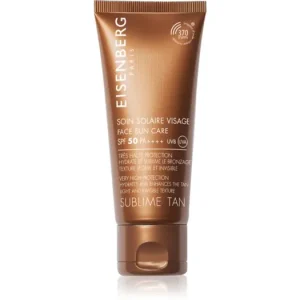 Vásárlói kedvenc EISENBERGSoin Solaire Visage SPF 50 napozókrém arcra