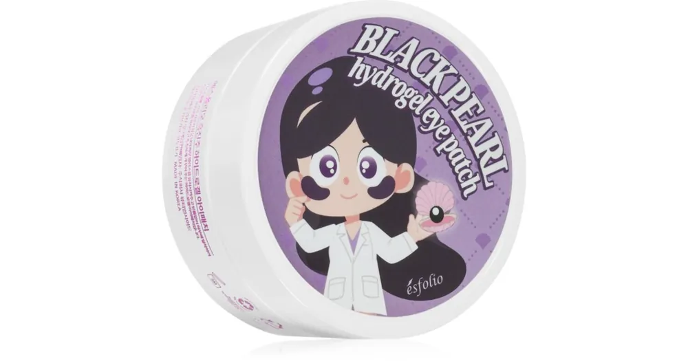 esfolioBlack Pearl hidrogéles párnácskák a szem köré Csak ma