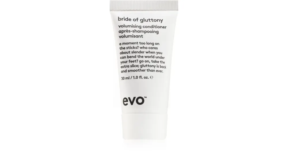Kedvezményes ár EVOBride of Gluttony Volume Conditioner Színkímélő hidratáló kondícionáló