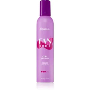 FanolaFAN touch fixáló hab göndör hajra Prémium