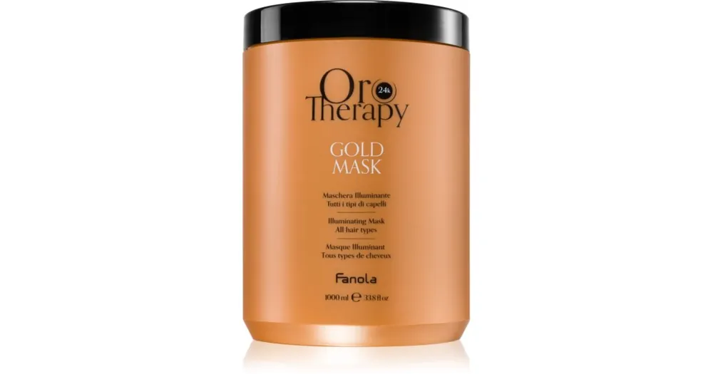 FanolaOro Therapy Gold Mask haj maszk 24 karátos arannyal Exkluzív ajánlat
