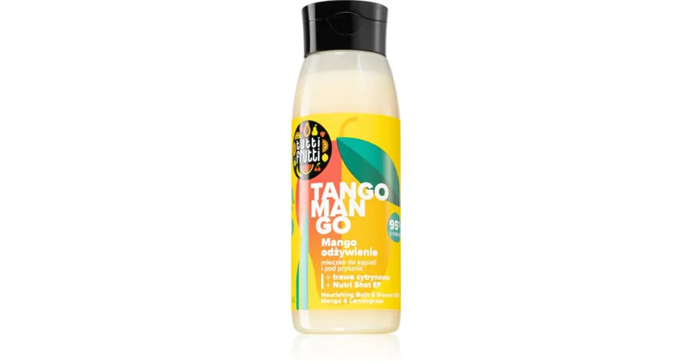 Végkiárusítás FarmonaTutti Frutti Tango Mango fürdőtej a táplálásért és hidratálásért