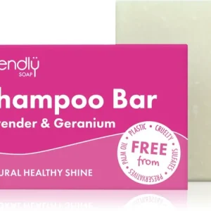 Friendly SoapNatural Shampoo Bar Lavender & Geranium természetes szappan hajra Alacsony ár