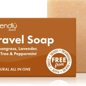 Friendly SoapTravel Soap Hair & Body természetes szappan testre és hajra Azonnali szállítás
