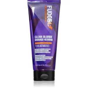 Kedvezményes ár FudgeClean Blonde Damage Rewind Conditioner lila kondicionáló