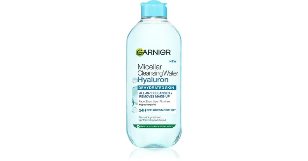 GarnierHyaluron + Hyaluronic Aloe micellás víz Újdonság