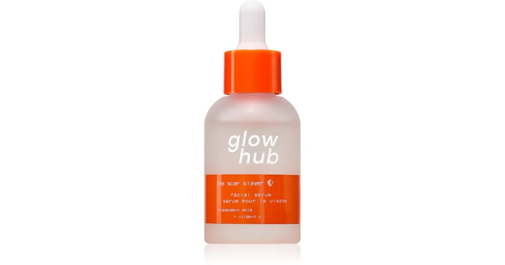 Glow HubThe Scar Slayer élénkítő szérum a pigment foltok ellen Csak ma