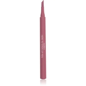 Exkluzív ajánlat GOSH COPENHAGENHere To Stain Lip Pen ajakfilc a hosszan tartó hatásért