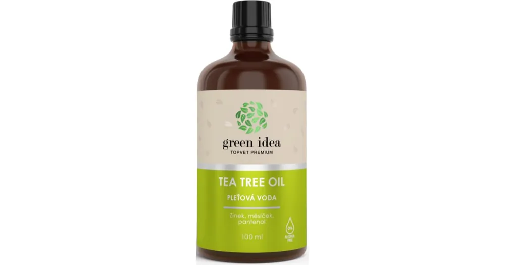Csak ma Green IdeaTea Tree Oil bőrtisztító víz alkoholmentes