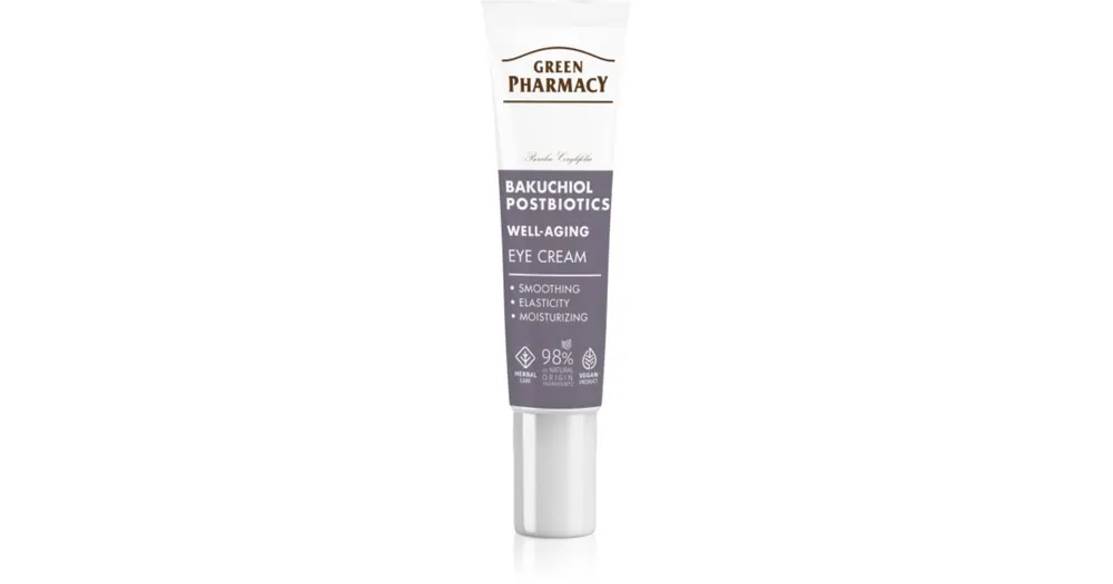 Vedd meg most Green PharmacyBakuchiol & Postbiotics Eye Cream szemkrém az öregedés jelei ellen