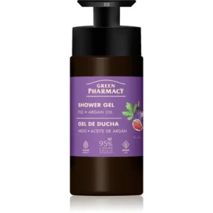 Árcsökkenés Green PharmacyFig & Argan Oil tusfürdő gél