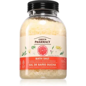Prémium Green PharmacyYlang-ylang & Sicilian Orange Bath Salt relaxáló fürdősó