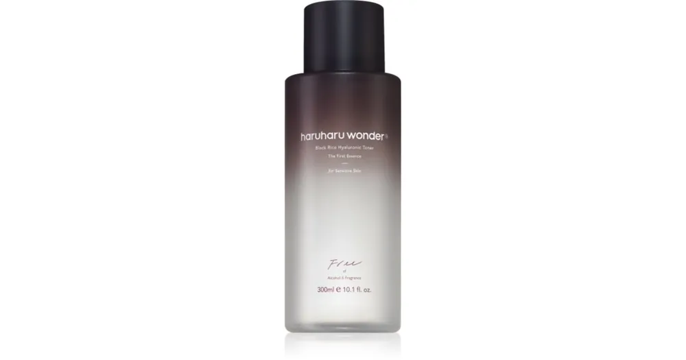 Expressz kézbesítés Haruharu WonderBlack Rice Hyaluronic Toner hidratáló arctonik parfümmentes