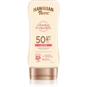 Biztonságos fizetés Hawaiian TropicGlowing Protection Sunscreen Lotion napozótej SPF 50