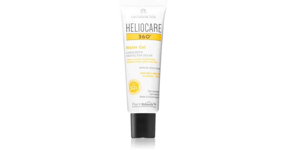 Heliocare360° Water Gel Sunscreen hidratáló napozó gél SPF 50+ Alacsony ár