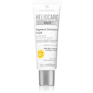 Alacsony ár Heliocare360° Pigment Solution Fluid napozó fluid az arcra a pigment foltok ellen