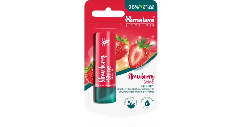 Himalaya HerbalsStrawberry Shine ajakbalzsam eper ízzel Biztonságos fizetés
