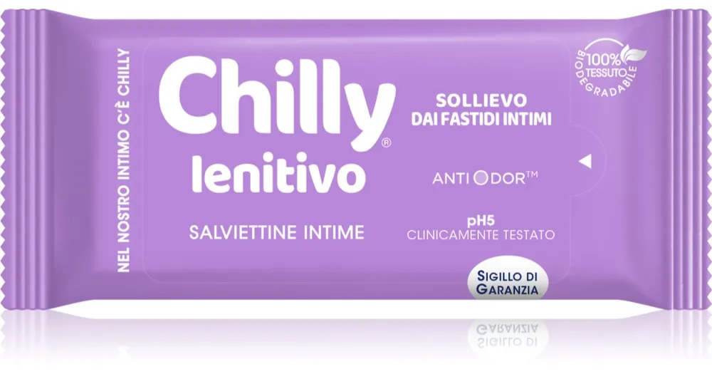 Csak ma ChillySoothing Intimate Wipes papírtörlők az intim higiéniához