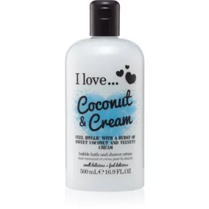 I LoveCoconut & Cream tusoló és fürdő géles olaj Kedvezményes ár