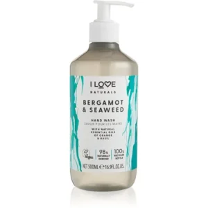 I LoveNaturals Bergamot & Seaweed folyékony szappan Gyors szállítás