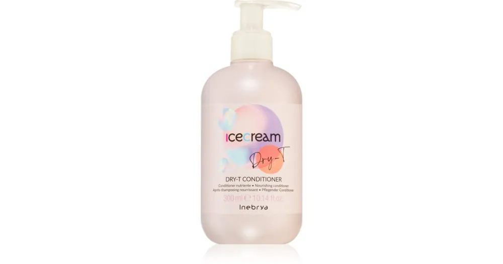 InebryaIce Cream Dry-T Conditioner revitalizáló kondicionáló száraz és sérült hajra Ajánlat