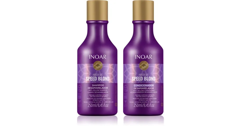 INOARAbsolut Speed Blond szett szőke hajra Expressz kézbesítés