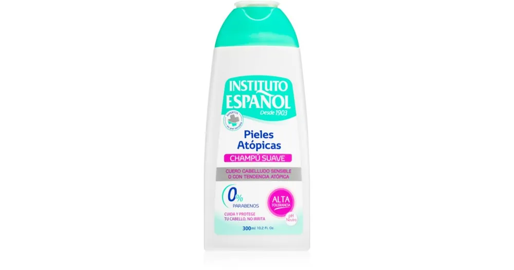 Ne maradj le Instituto EspañolAtopic Skin Sampon érzékeny és rritált fejbőrre
